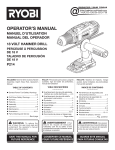 OPERATOR`S MANUAL