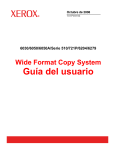 XEROX WIDE FORMAT COPY SYSTEM