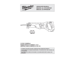 OPERATOR`S MANUAL MANUEL de L