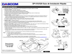 Guía de Instalación Rápida Impresora Tally Dascom DP-520