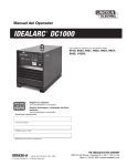 IDEALARC® DC1000 - Lincoln Electric