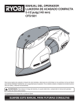 MANUAL DEL OPERADOR LIJADORA DE ACABADO