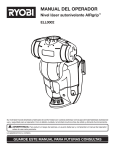 MANUAL DEL OPERADOR Nivel láser autonivelante