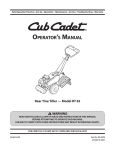 OPERATORLS MANUAL - Tractor Supply Company