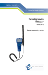 Indoor Air Quality TH-Calc Thermohygrometer Model 7415