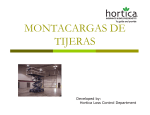 MONTACARGAS DE TIJERAS
