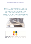 tratamiento de aguas de produccion para