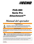 Manual del operador