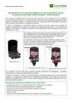 Secadores de aire para los sistemas de freno