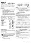 Manual del operador Model MO100