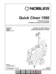 Quick Clean 1500 (Nobles All Surface Cleaner)