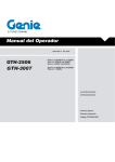 Manual del Operador GTH-2506 GTH-3007