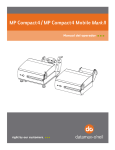 Manual del operador - Datamax