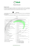 Manual del Operador - Alambres Rumbos SA