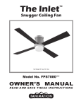 Fanimation FPS7880OB Inlet Ceiling Fan