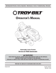 OperatOr`s Manual - Power Equipment Direct