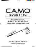 CAMO EDGE PRO Collaged Hidden Deck Fastening