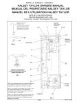 halsey taylor owners manual manual del propietario halsey taylor