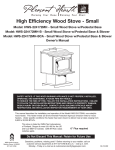 High Efficiency Wood Stove - Small