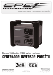 GENERADOR INVERSOR PORTÁTIL