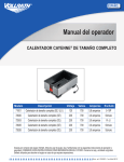 Manual del operador