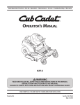 OPERATORTS MANUAL - Tractor Supply Company