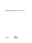 Equipo de formato reducido Dell OptiPlex 3010 Manual del propietario