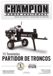 PARTIDOR DE TRONCOS - Champion Power Equipment