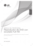 Reproductor de DVD con escalado Full HD