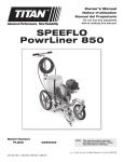 SPEEFLO PowrLiner 850