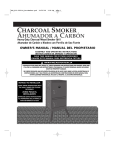 CHARCOAL SMOKER