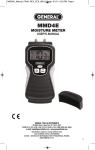 MOISTURE METER - General Tools And Instruments