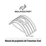 Manual del propietario del Transmisor iCast