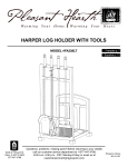 Harper Log HoLder witH tooLs Model #FA338lT