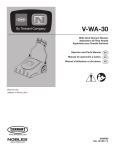 V-WA-30 Operator and Parts Manual 9009098 rev00 - Jon-Don