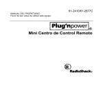 Mini Centro de Control Remoto