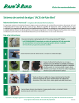 Sistema de control de algas™ (ACS) de Rain Bird®