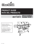 Charcoal/Gas Combo 1010 - Char