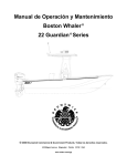 Manual de Operación y Mantenimiento Boston Whaler® 22