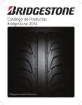 Catálogo de Productos Bridgestone 2014 - Trac