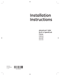 Installation Instructions