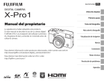 Manual de la Fuji X-Pro1