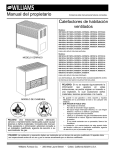 Monterey Installation Instruction Manual