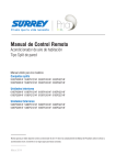 Manual de Control Remoto