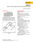 80PK-8 Type K Thermocouple Pipe Clamp Temperature Probe