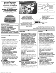 Tow-Ready Trailer Hitches Installation Instructions