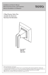 2-Way Diverter Valve Trim Acabado De Diversora