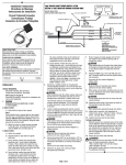 Installation Instructions Directives de Montage