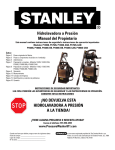 STANLEY PW Owner`s Manual 8-7-09 - Spanish