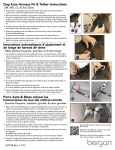 Dog Auto Harness Fit & Tether Instructions Instructions